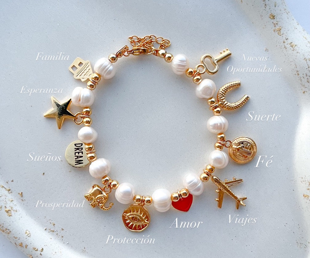 Pulsera Propósito Perla