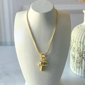 Cadena Hongo dorada