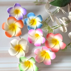 Pinza flor en fomy mini