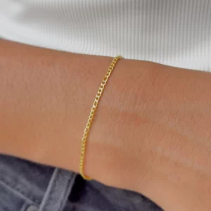 Pulsera 3x1 18cm 18K