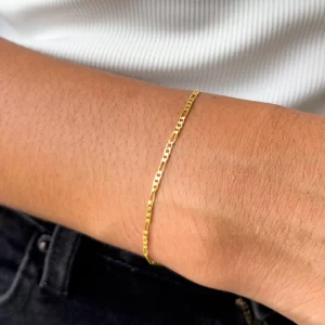 Pulsera 3x1 20cm 18K