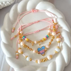 Set pulseras gratitud