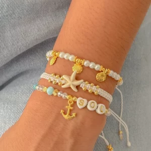 Set pulseras ancla