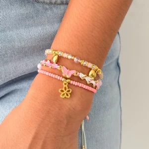 Set pulseras mariposa