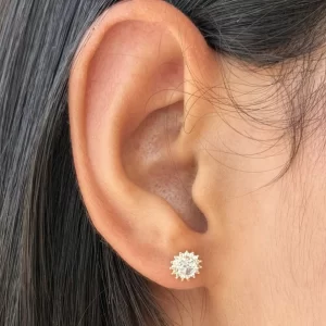 Topos zircón 18K